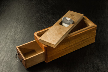 古い鰹節削り器 Nostalgic dried bonito cut device of Japan