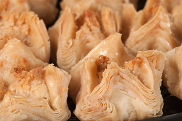 Baklava with walnut