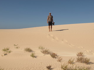 dramatic eucla sand dunes, western australia
