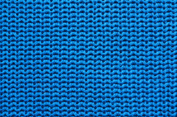 Blue cotton sweater pattern classic texture