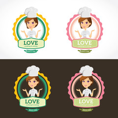 love food logo,food logo,restaurant logo,bistro logo,canteen logo,cafe logo,vector logo template 