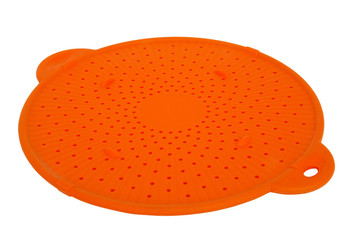 Kitchen stand for hot dishes isolated on white background