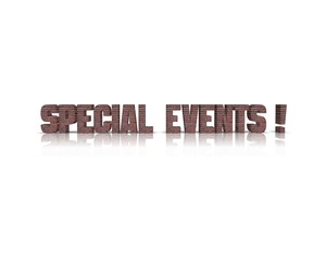 Special Events 3d wort