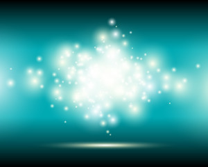 3D Sparkling abstract background. Multi purpose use. Vector design.