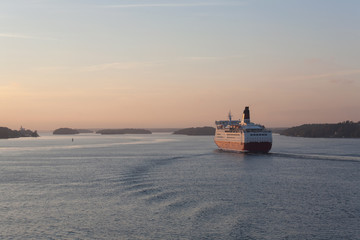 ferry in Sweden islands