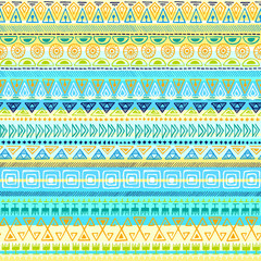 Ethnic tribal Seamless Pattern