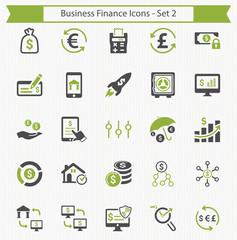 Business Finance Icons - Set 2