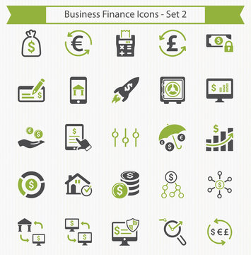 Business Finance Icons - Set 2