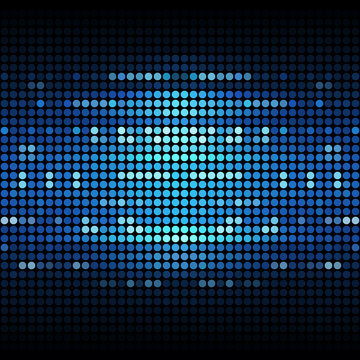 Abstract blue background,Technology background - Vector