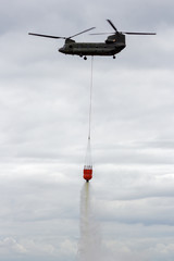 Helicopter water bucket