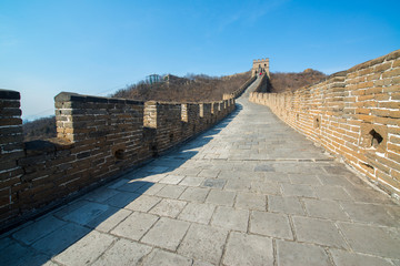Great Wall Tower at Mutianyu, near Beijing, China