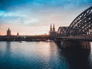 Fototapeta premium cologne river