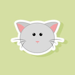 Cute cat Face