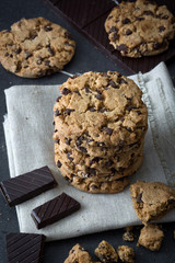 Homemade chocolate cookies
