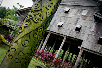 Long house in Sarawak 