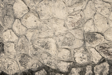 Texture of the old stone wall background