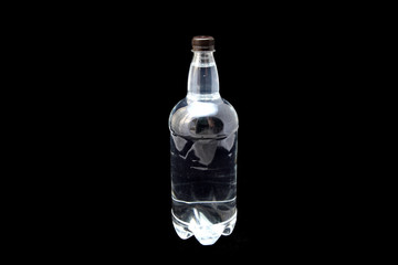 bottle with water