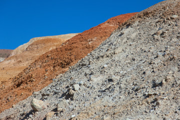 Red earth and blue sky