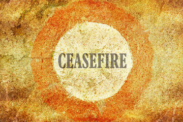 Single word Ceasefire