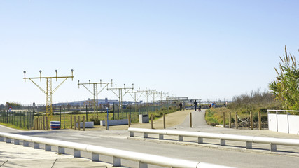 Señales de aproximación a un aeropuerto, Barcelona