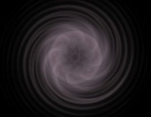 Elementary Particles series. Interplay of abstract fractal forms on the subject of nuclear physics science and graphic design.