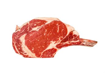 Prime rib steak cut