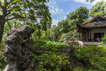 Fototapeta na wymiar Park in Suzhou