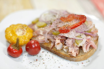 Speck Pausenbrot 