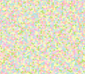 Abstract geometric hexagonal colorful vector background