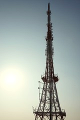 radio wave tower