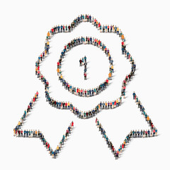 people shape reward icon