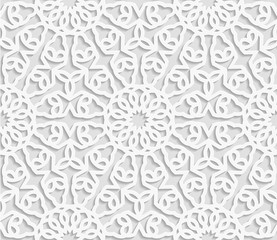 Seamless arabic geometric  pattern, east ornament, indian ornament, persian motif, vector. Endless texture can be used for wallpaper, pattern fills, web page  background,surface textures.