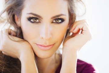 Obraz premium Beautiful Woman In Daylight