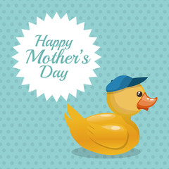 Happy mothers day design 