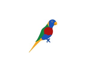 Fototapeta na wymiar Parrot logo