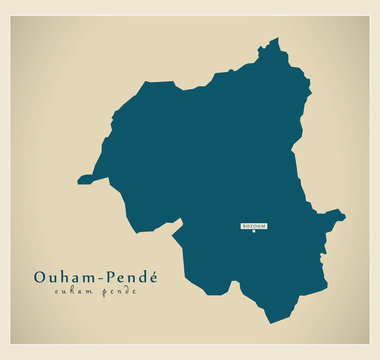 Modern Map - Ouham-Pende CF
