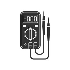 Digital multimeter. Electrical measuring instrument: voltage, am