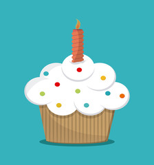 Cake icon design 