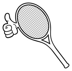racket draw
