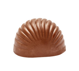 Chocolate candie from collection. Beautifully issued isolated on white background
