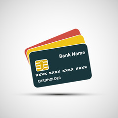 credit cards vector