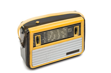 retro radio isolated