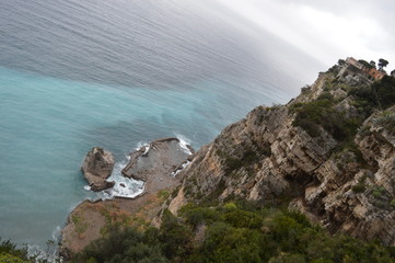 Falaises de la côte amalfitaine
