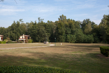 View of the exterior of a beautiful modern house
