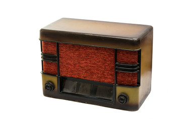 retro radio isolated