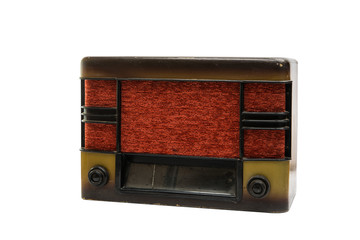 retro radio isolated