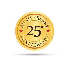 25 years anniversary logo
