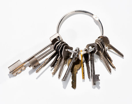 Keys on a big keyring Stock Photo by ©marischka 6043548