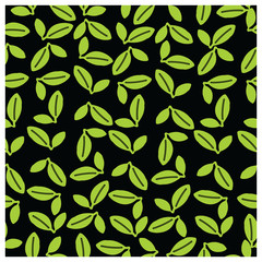 
Leaves,fruits and Flowers seamless pattern