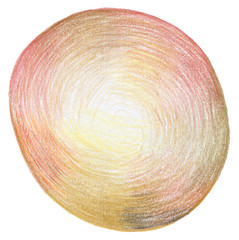 Abstract color pencil scribbles background.